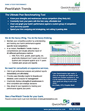 PeerWatch Trends in QwickAnalytics®