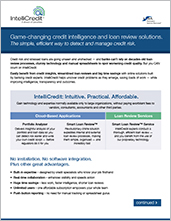 IntelliCredit Overview