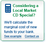 Considering a Local Market CD Special?
